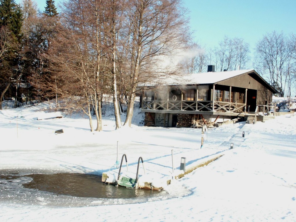 Saunast jääauku
