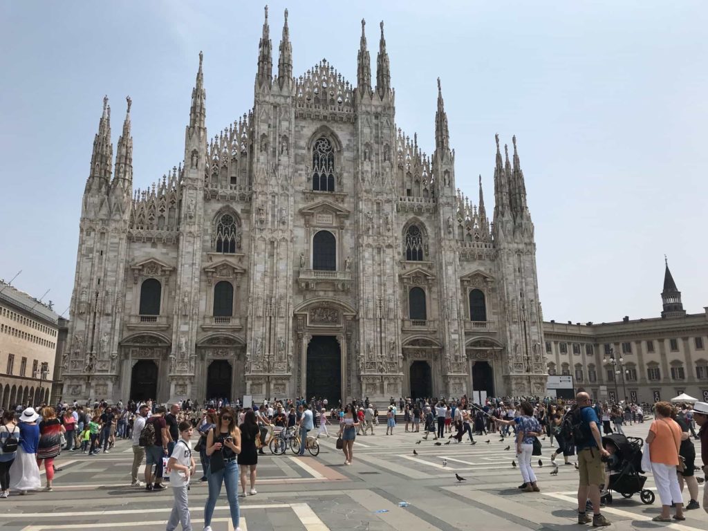 Milano shopping Pohja Itaalia Como Garda kulastus