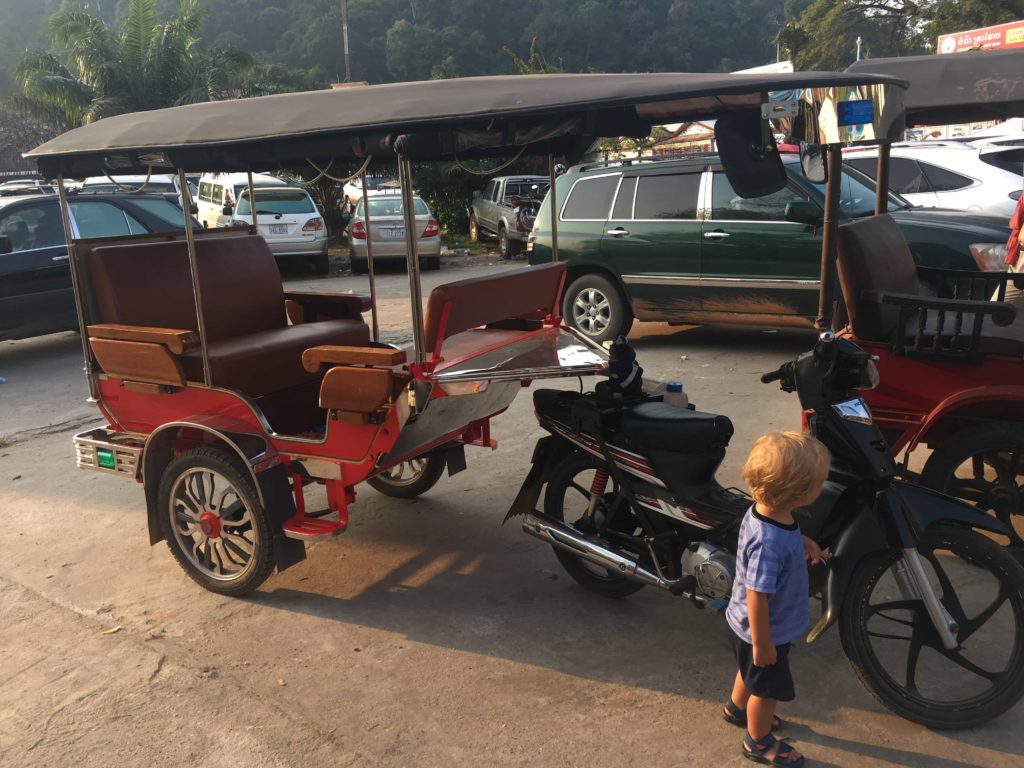 Kohal tuk tuk Kambodzas